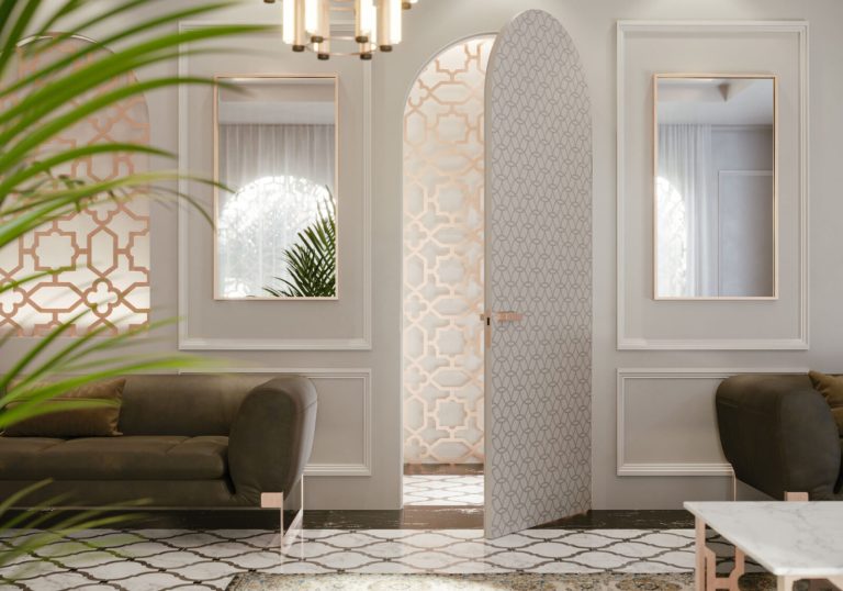 Porta Battente ad Arco Linvisibile